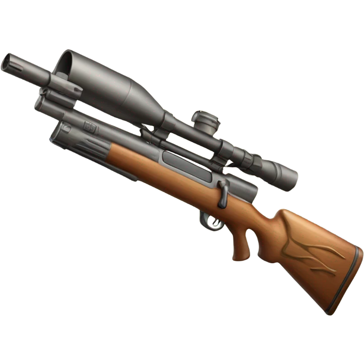 Deer rifle  emoji