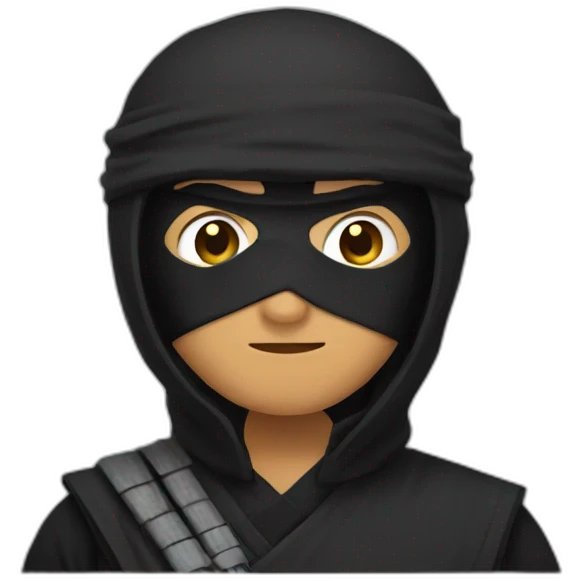 Tunisian ninja emoji