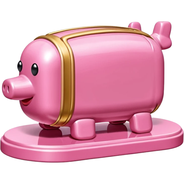  SPAM meat jeff koons style parisian sculpture arty landscape  emoji