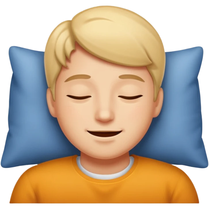 Happy and sleepy  emoji