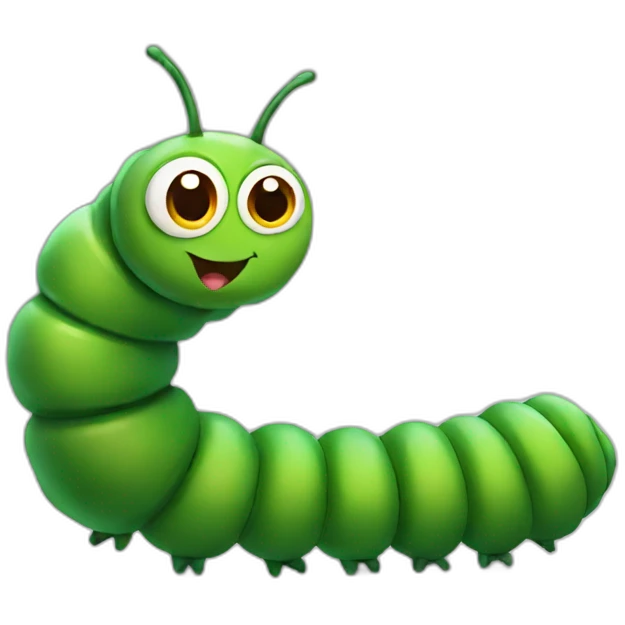 Caterpillar emoji