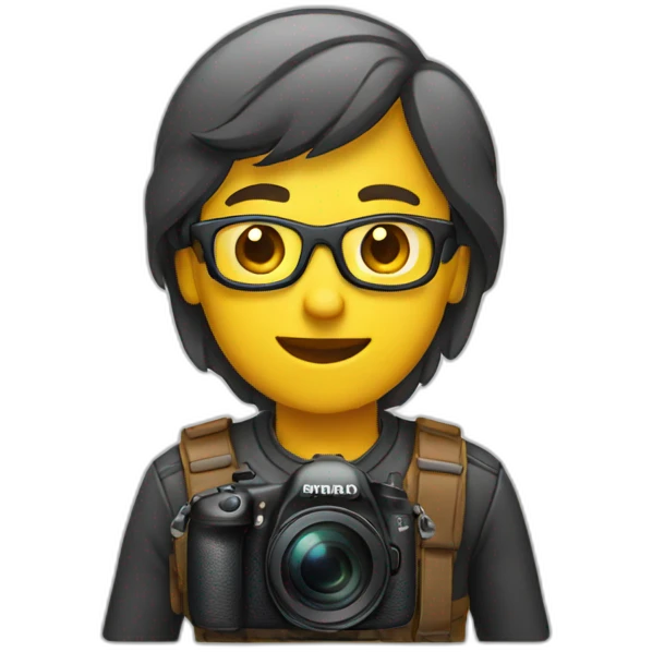 photographer emoji