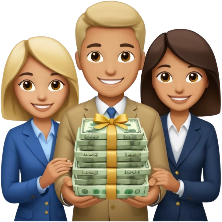 group making money emoji