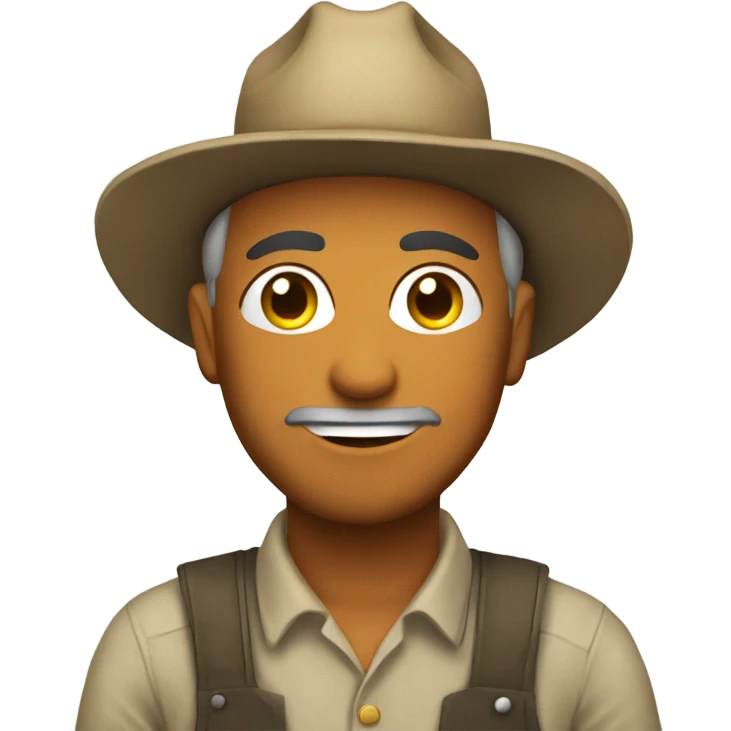 a farmer emoji