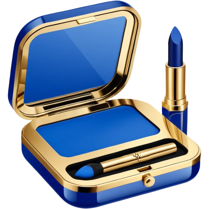 Make up kit ysl ocean design emoji