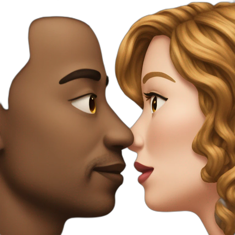 Kissing emoji