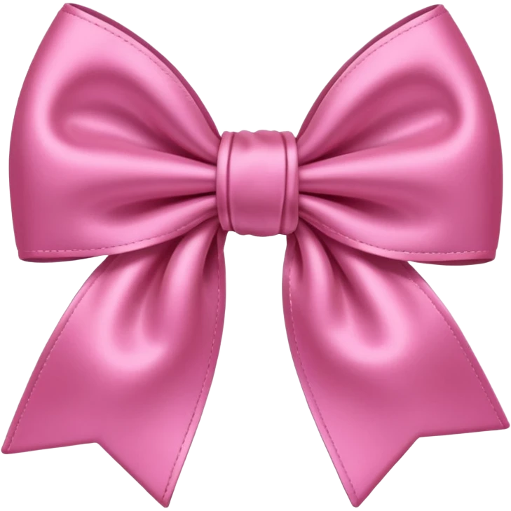 bow pink emoji