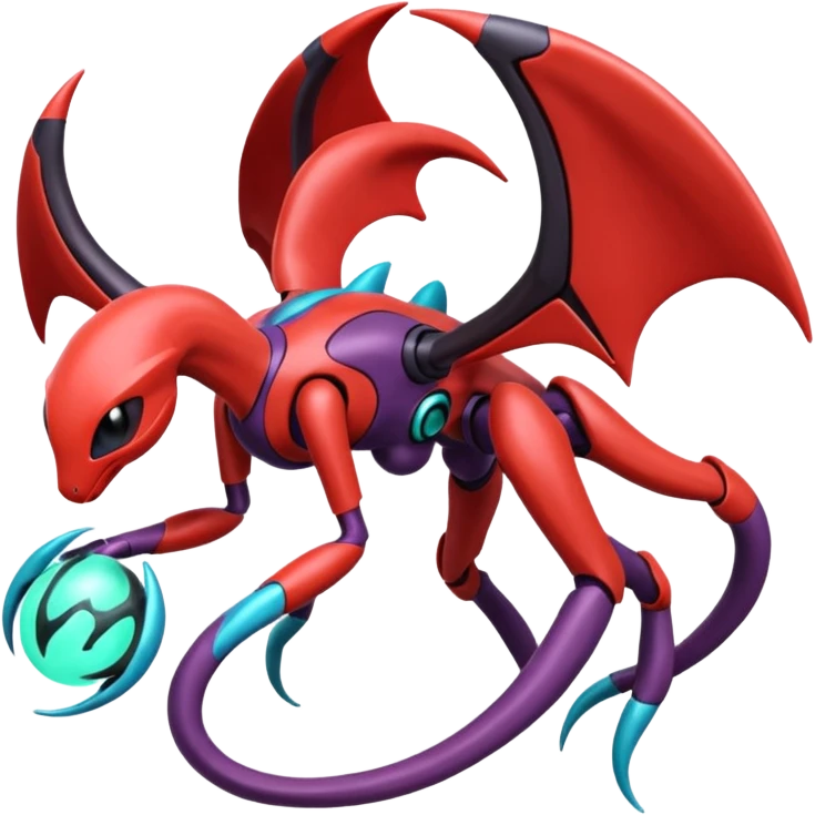 Genesect-Deoxys-Darkrai-Yveltal-Lunala-Fakémon-hybrid-creature (full body)  emoji