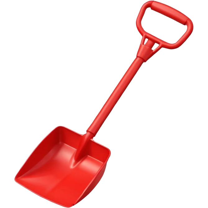 toy shovel emoji