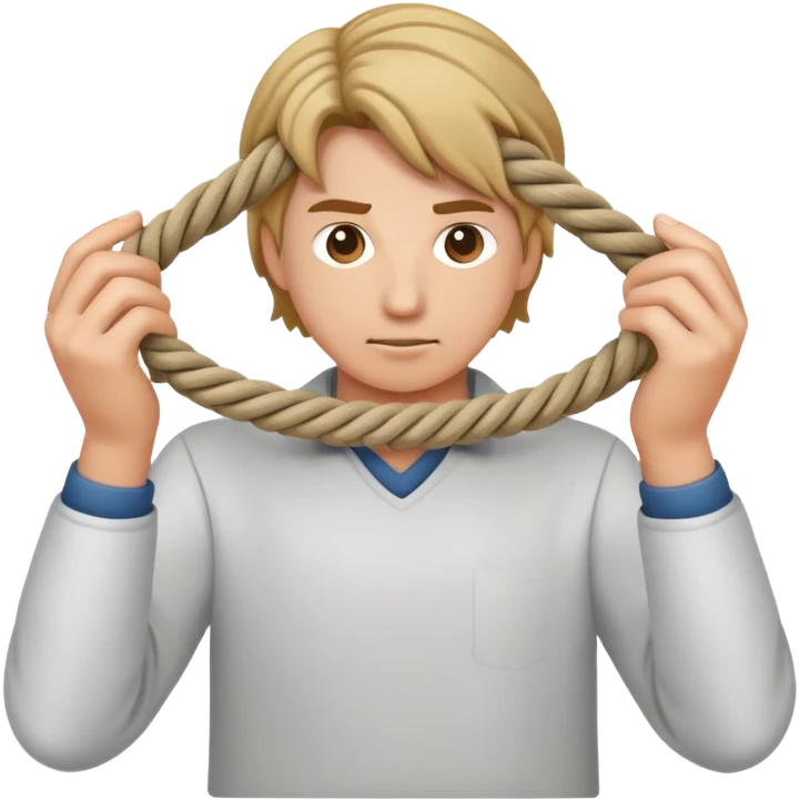 untangling a knot emoji