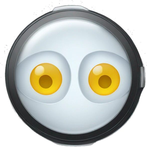 prescription contact lens case emoji