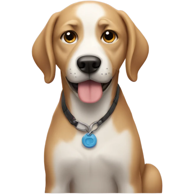 Chill dog emoji