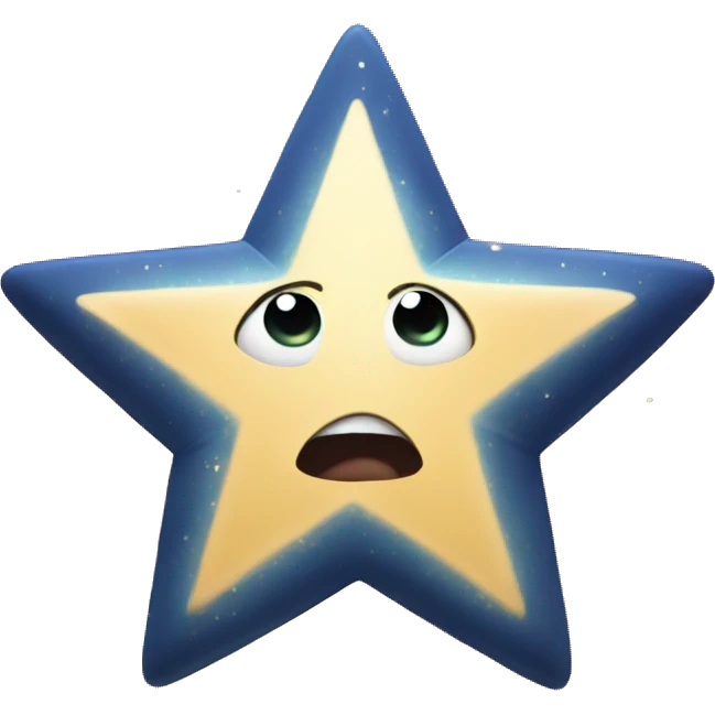star with stardust emoji