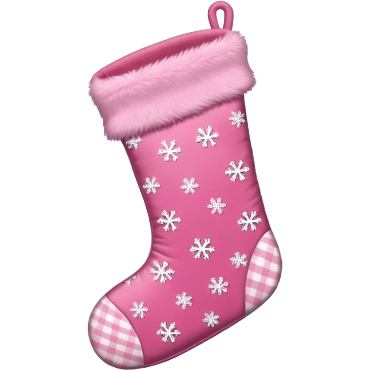 pink christmas emoji