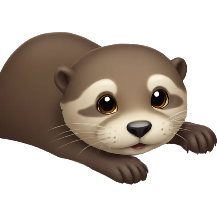 Otter im bett emoji