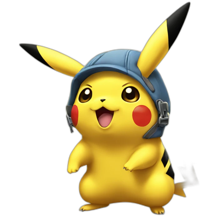 pikachu feu emoji