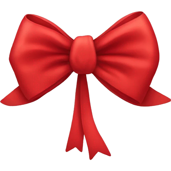red bow emoji