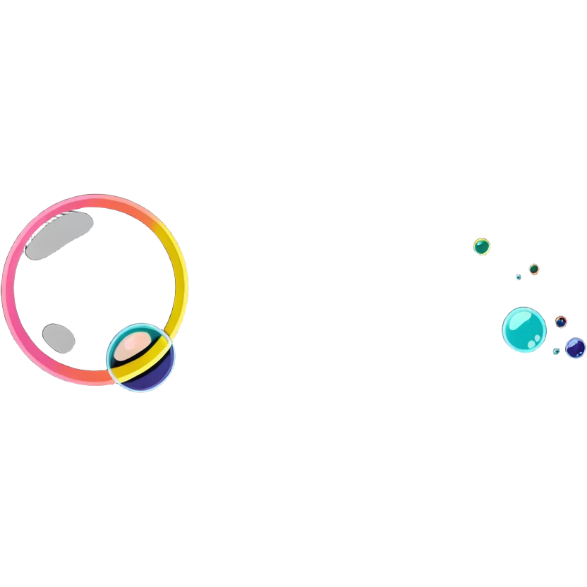 colorful soap bubbles emoji