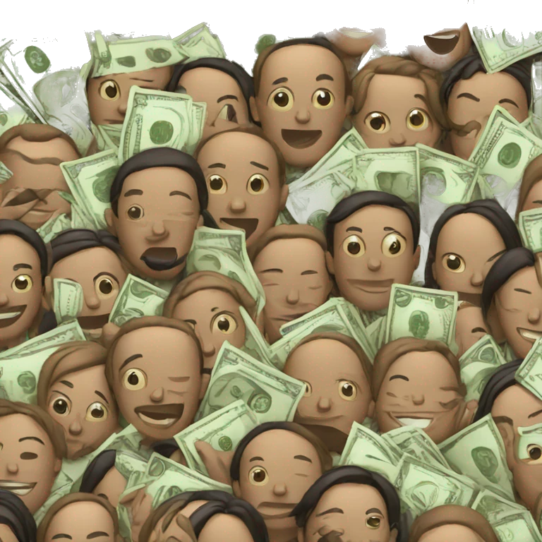 people with money emoji