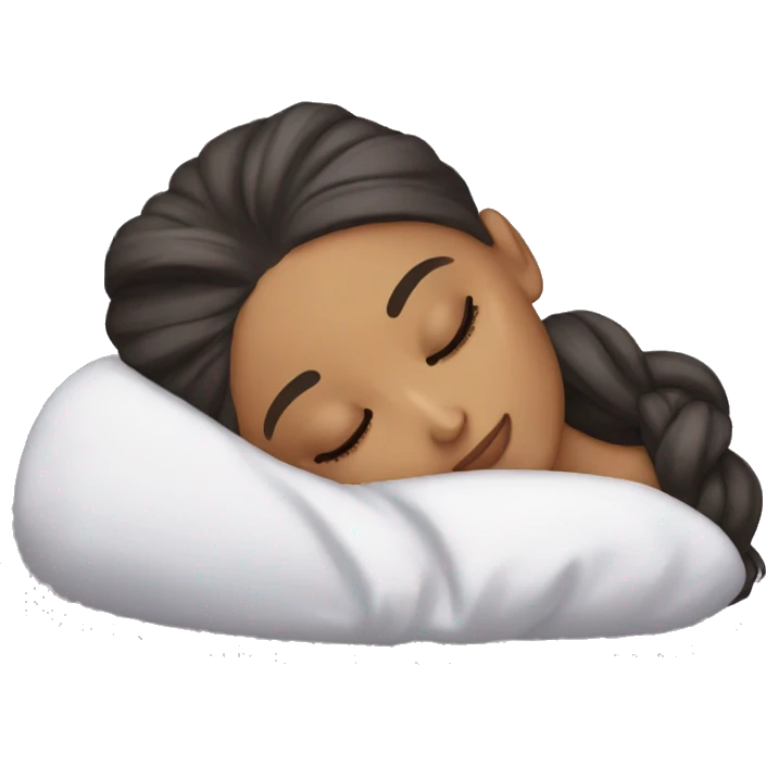 Ariana Grande sleeping emoji