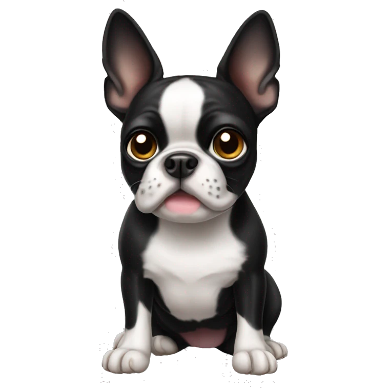 Boston terrier  emoji