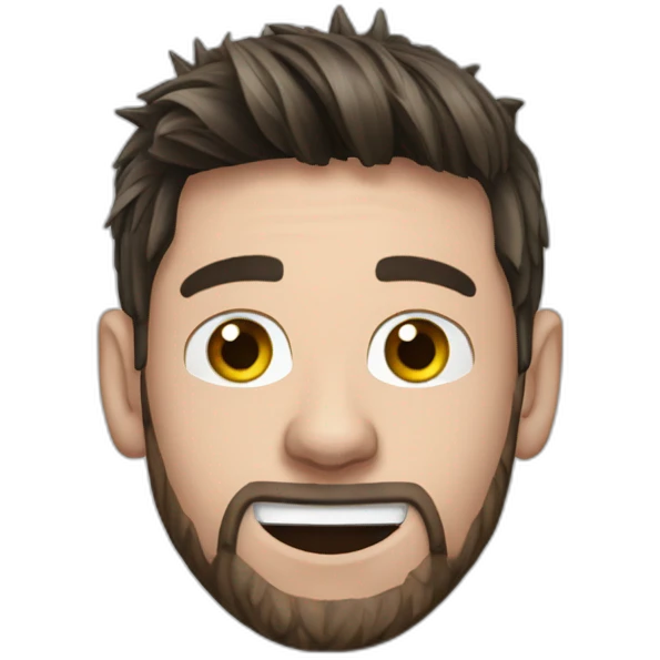 messi dans poubelle emoji