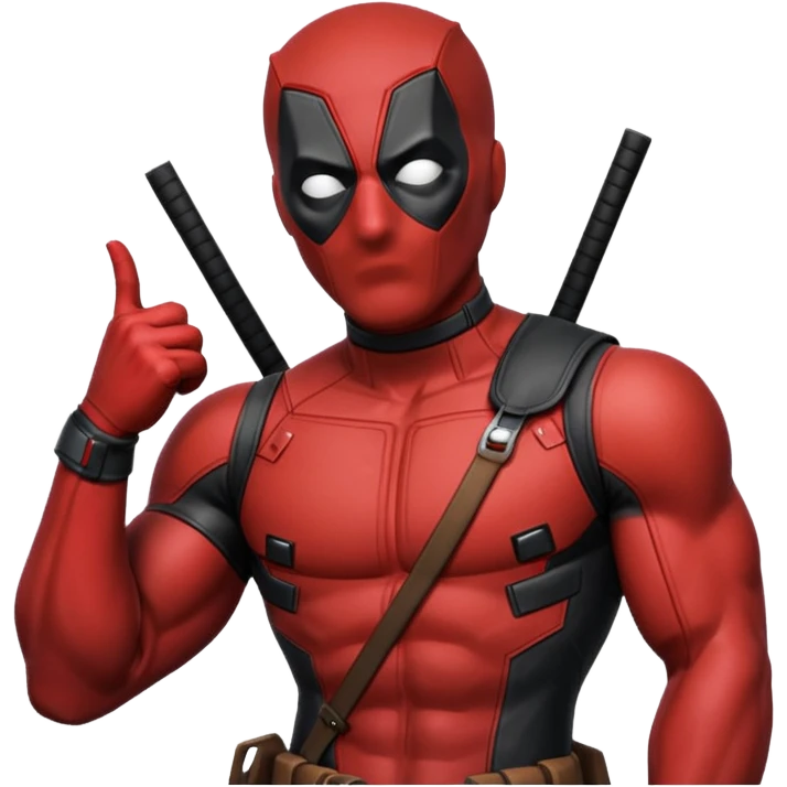 DeadPool from marvel rivals ass emoji