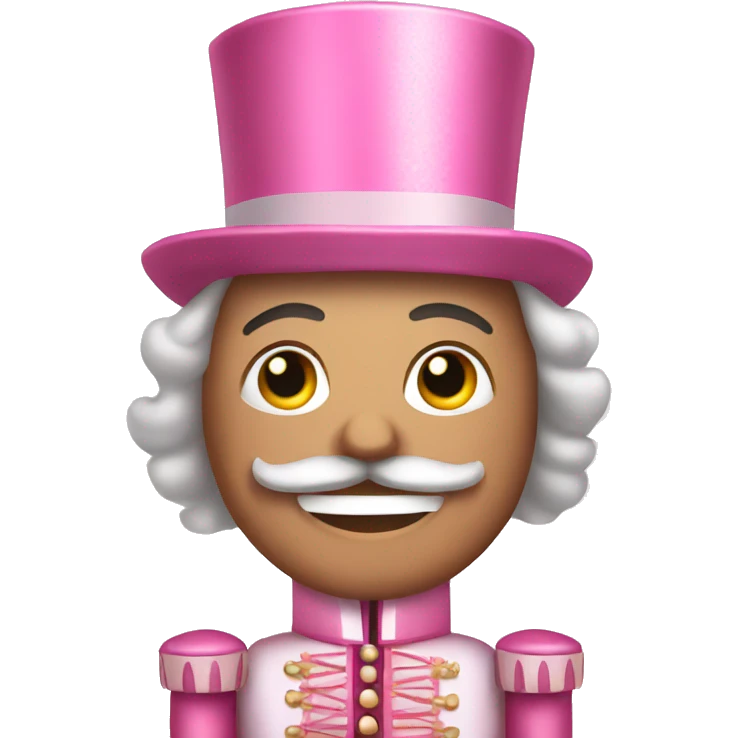 pink nutcracker emoji