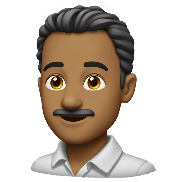 مرد در حال رنج emoji