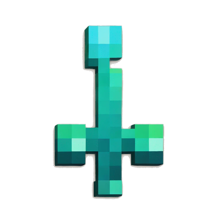 Minecraft logo emoji
