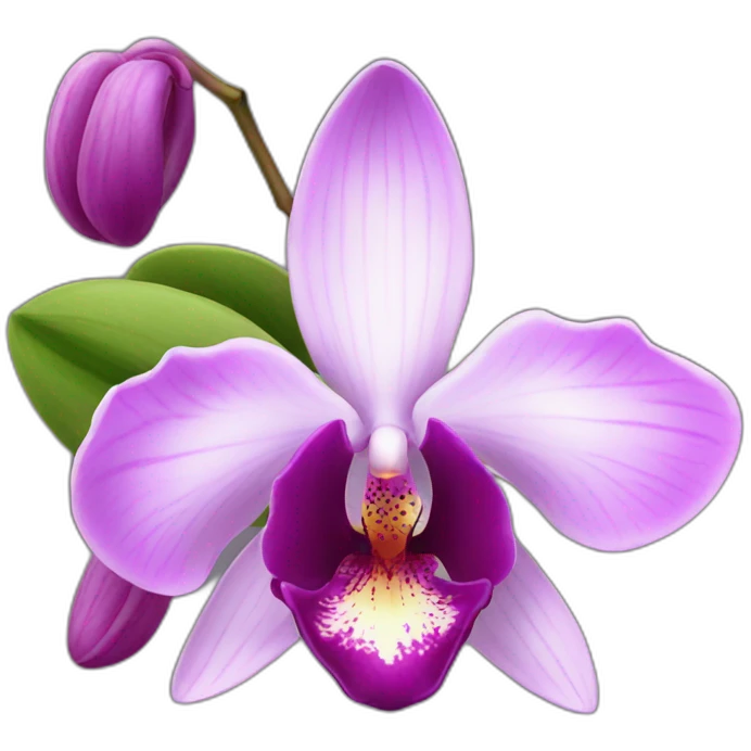 orchid emoji