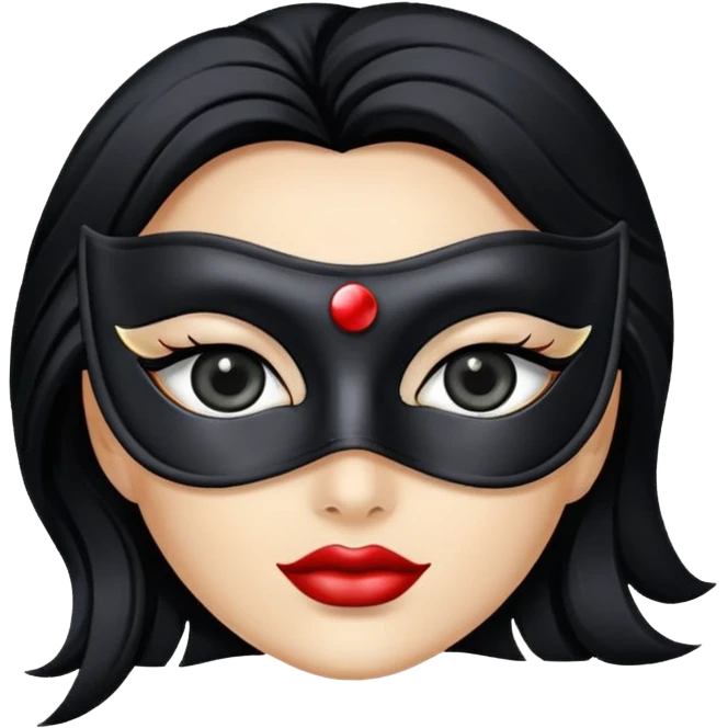 Domino eye mask emoji