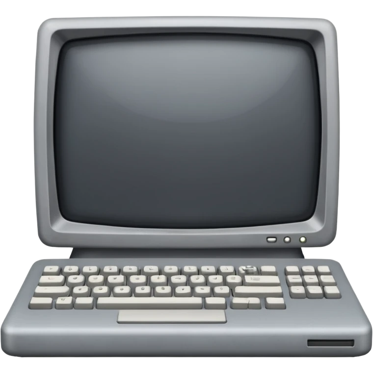 Old computer emoji