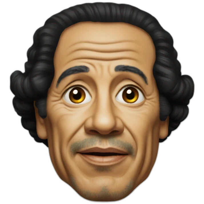 muammar gaddafi emoji