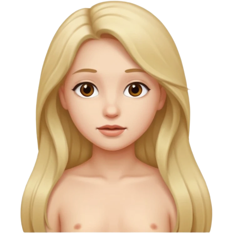 Naked girl emoji