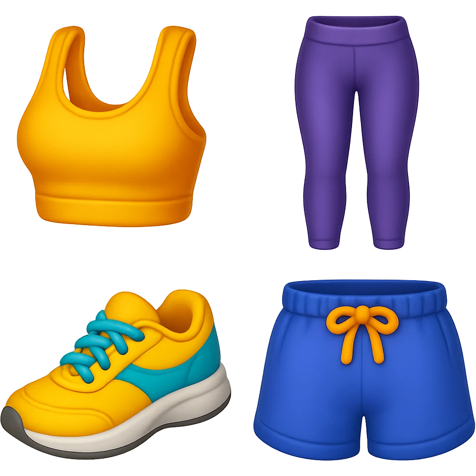 emoji stile iphone di vestiti da palestra emoji