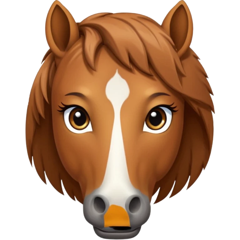  At yüzü  emoji
