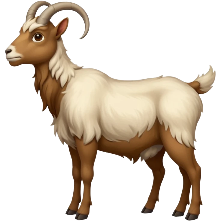 half human half goat creature full body emoji