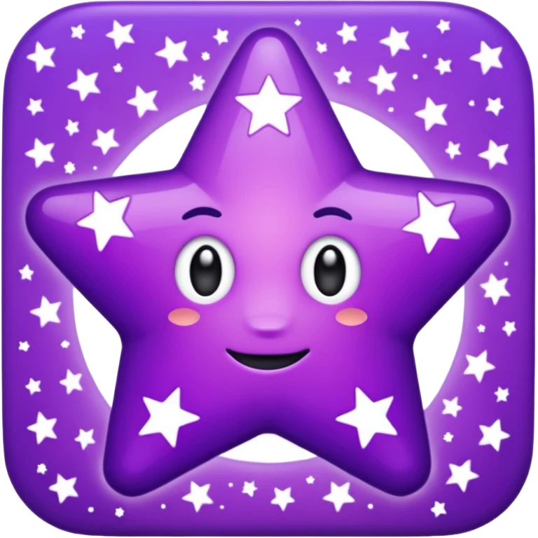 The word "banger" surrounded by purple stars emoji