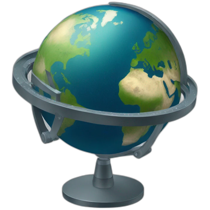 satellite globe observation emoji