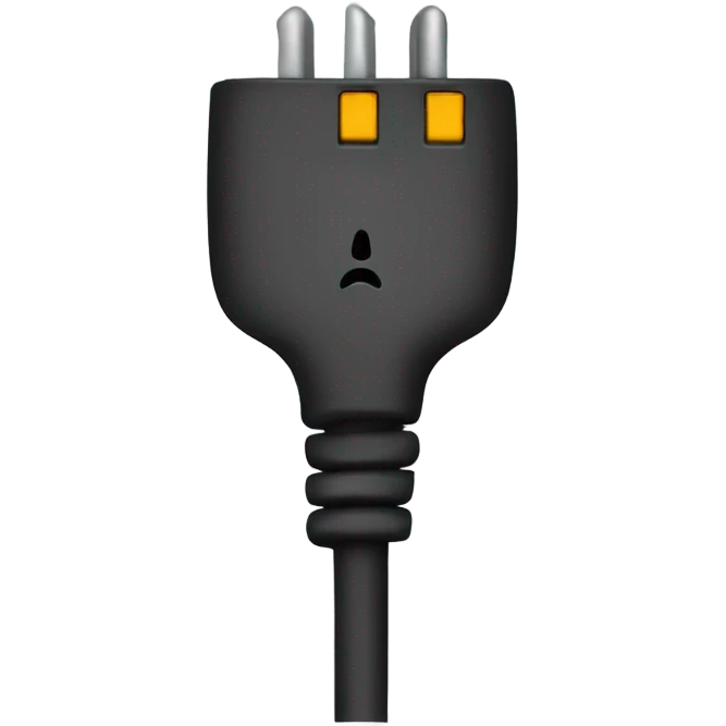 european power cord emoji
