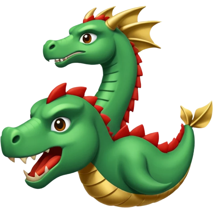 Crea l'immagine di un drago  emoji