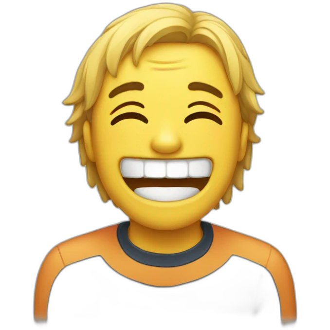 Both laughing and crying  emoji