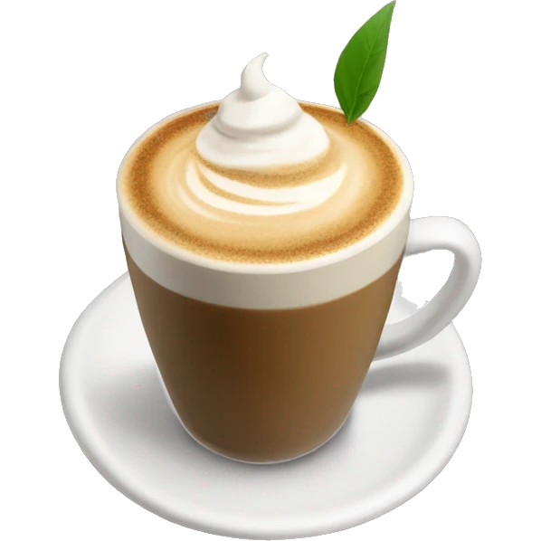 macha latte emoji