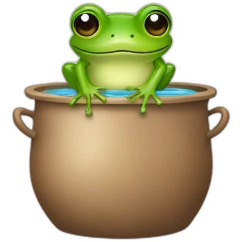frog in a pot emoji