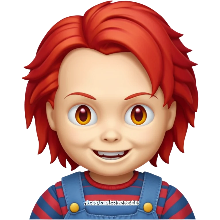 Un emojin de chuky emoji