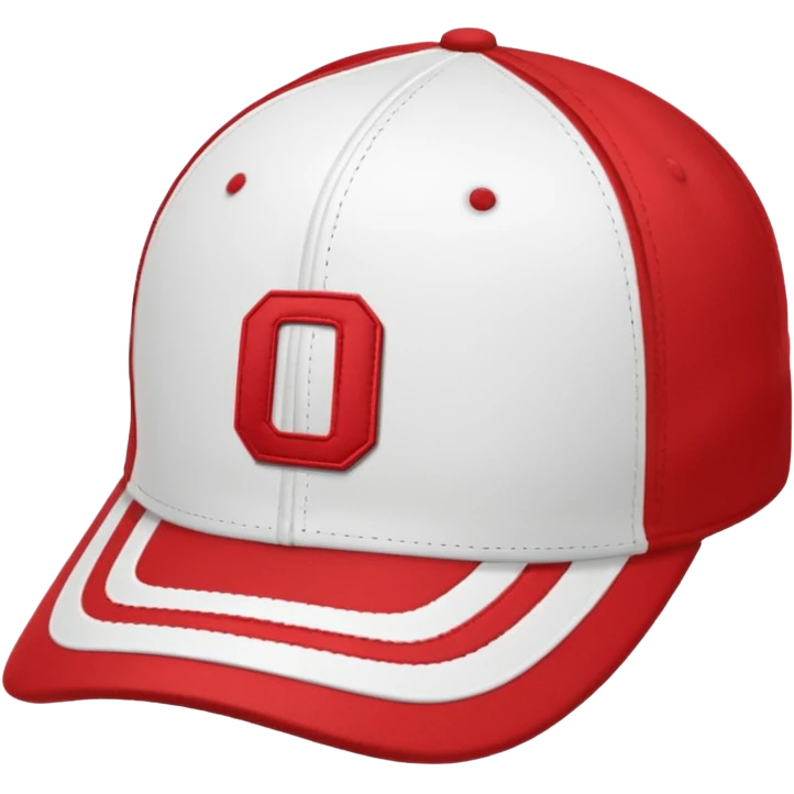 striped Baseball Cap emoji