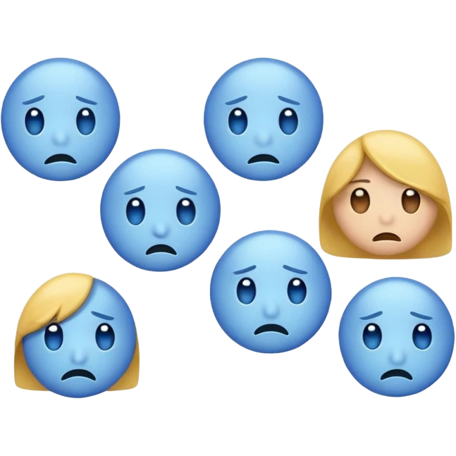 😇Emojis de triste emoji