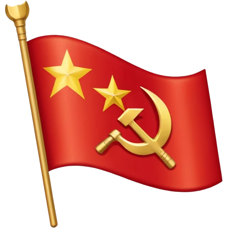 Generate Soviet union falg emoji emoji