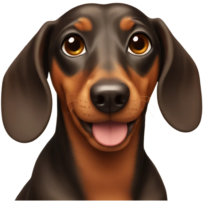 dachshund  emoji